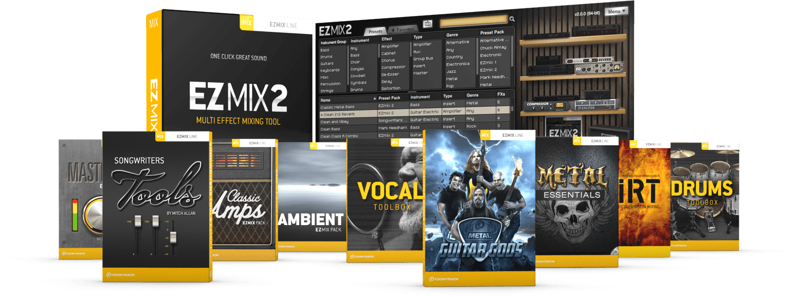 toontrack ezmix 2 with expansions and r2r keygen mac